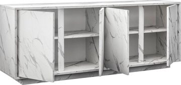 INOSIGN Sideboard Carrara, grifflos