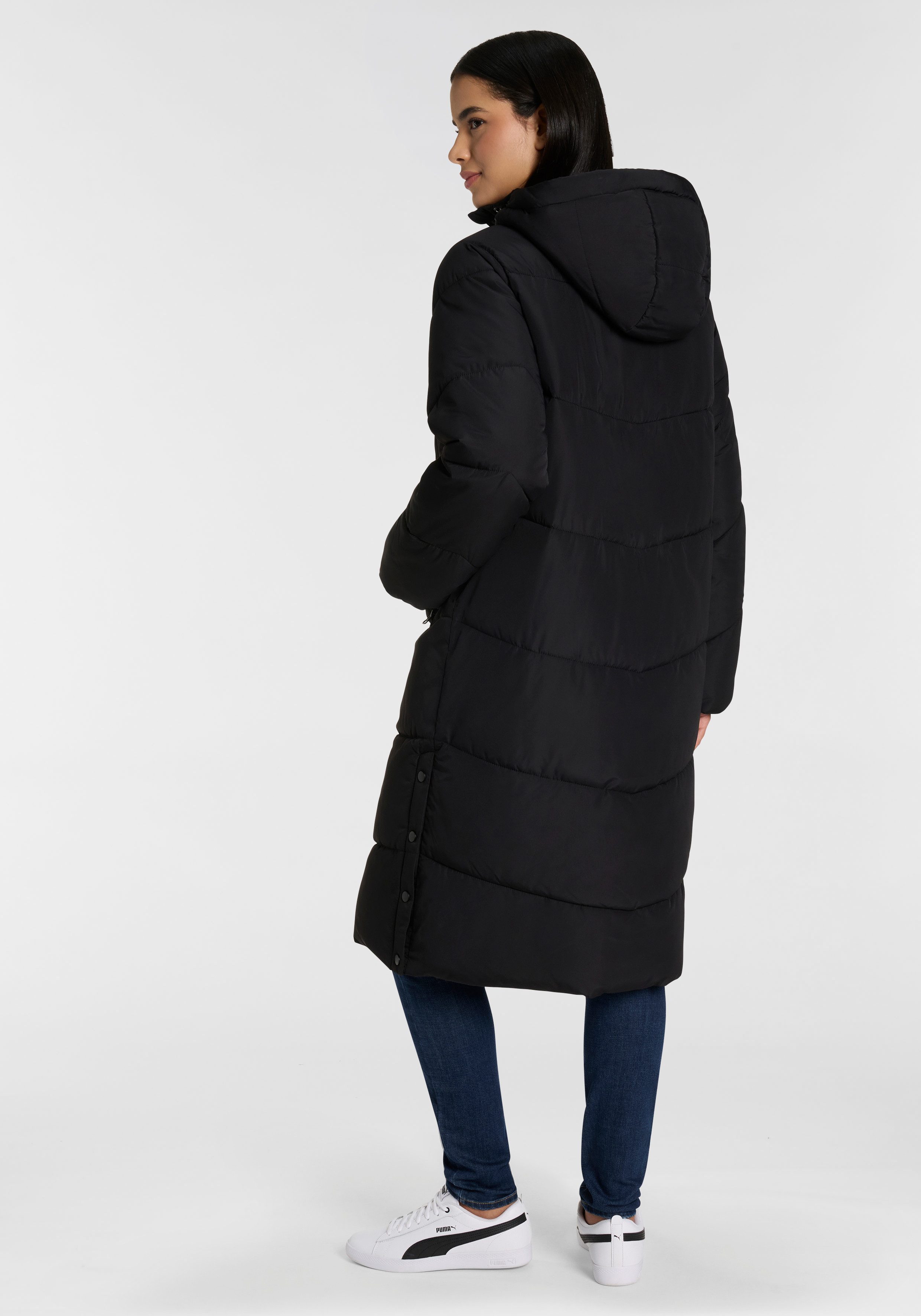 ONLY Steppmantel ONLMEGAN LIFE LONG PUFFER COAT CS OTW verdeckter Zipper, R günstig online kaufen