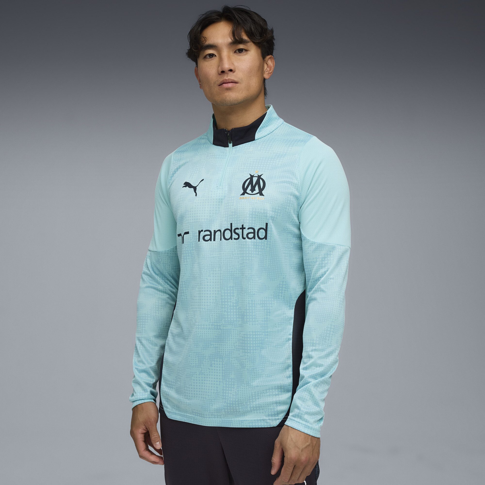 PUMA T-Shirt Olympique de Marseille Trainingstop günstig online kaufen