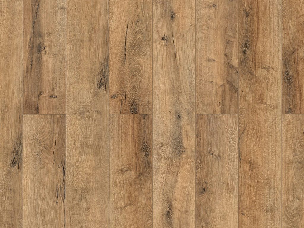 BASICfloor Laminat Basicfloor Laminat Eiche natur grau Landhausdiele