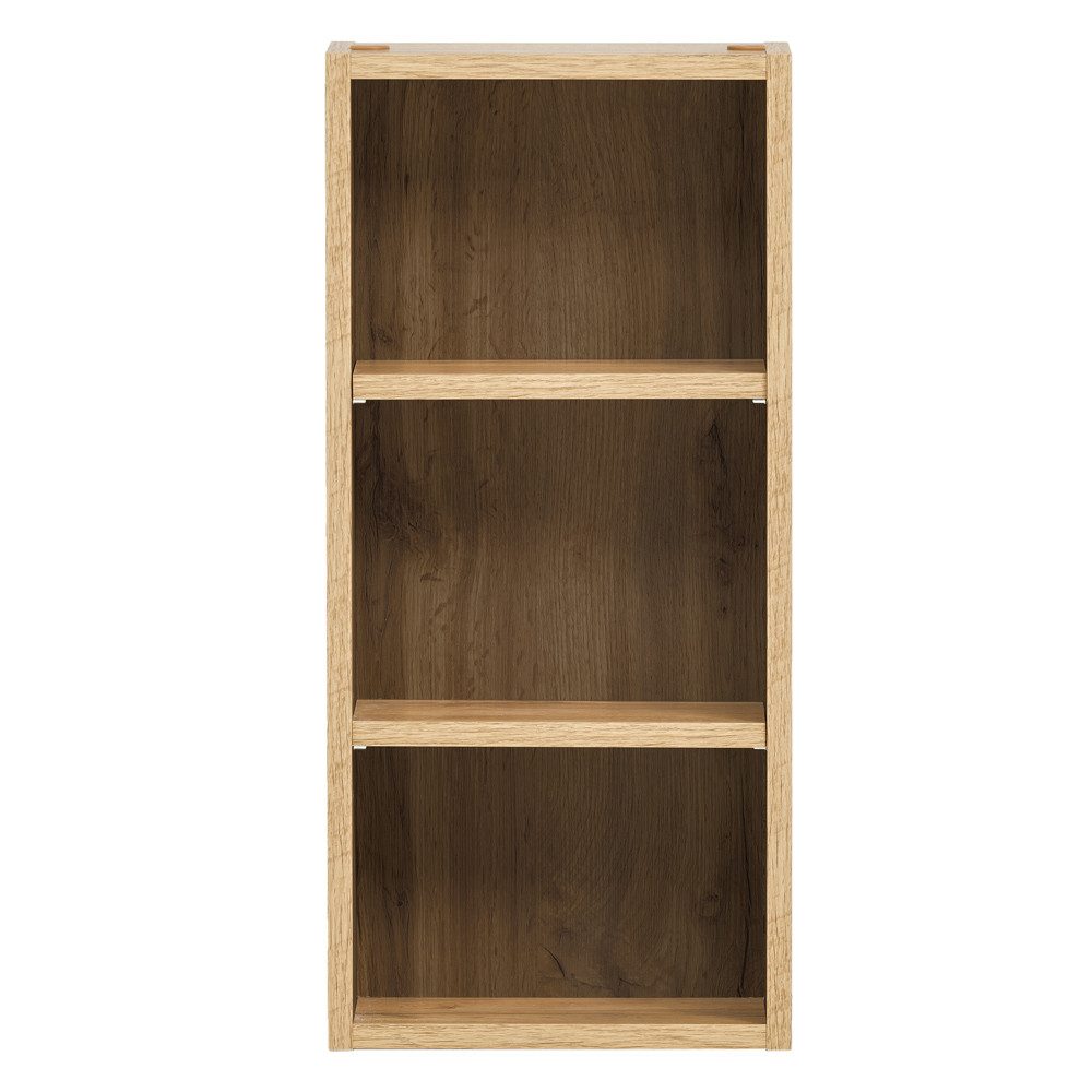 Lomadox Regal KAHLA-03, Badezimmer Regal 30 cm breit in Wotan Eiche Nb., B/H/T: 30/64/18 cm