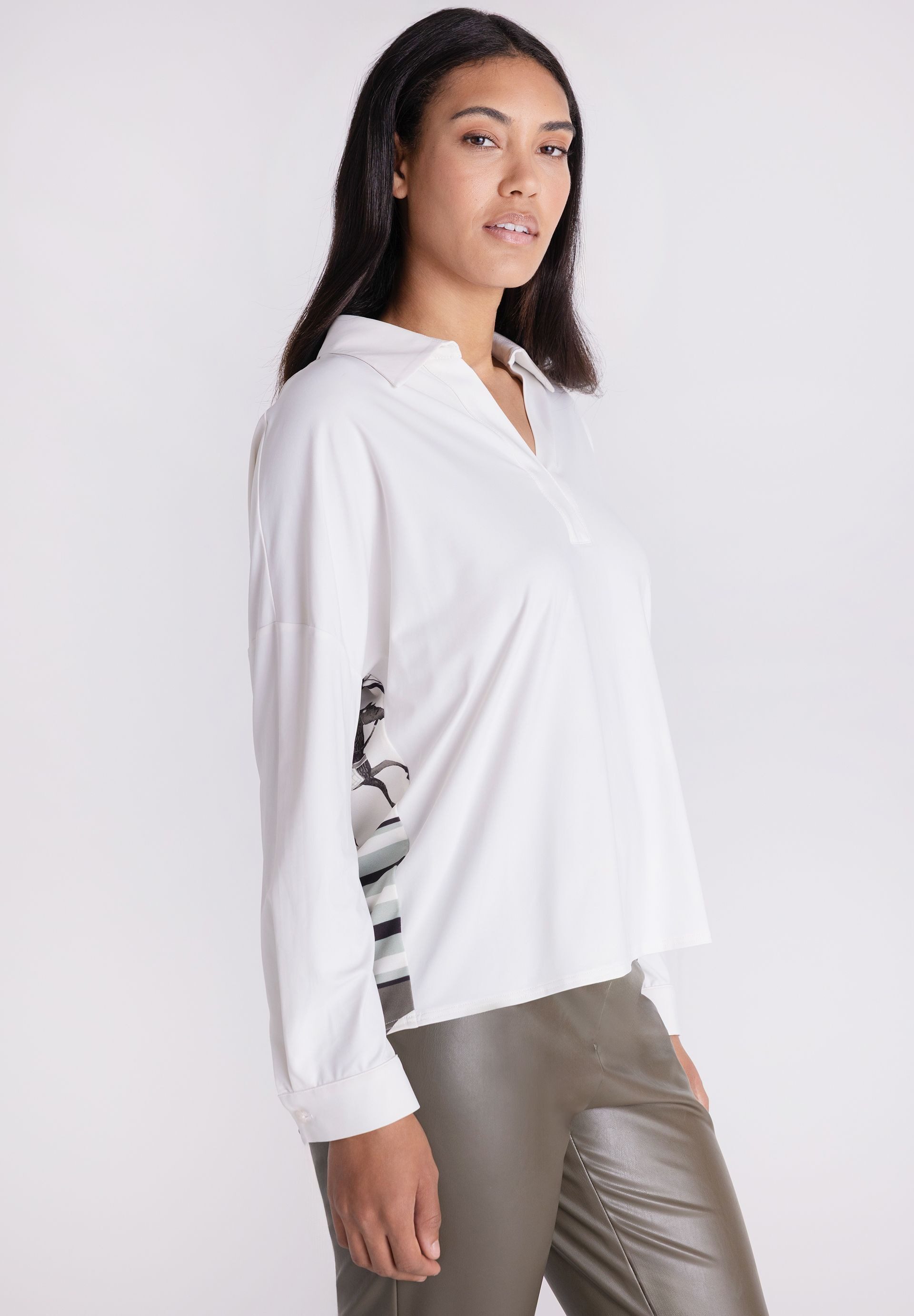 TUZZI Klassische Bluse WHITE