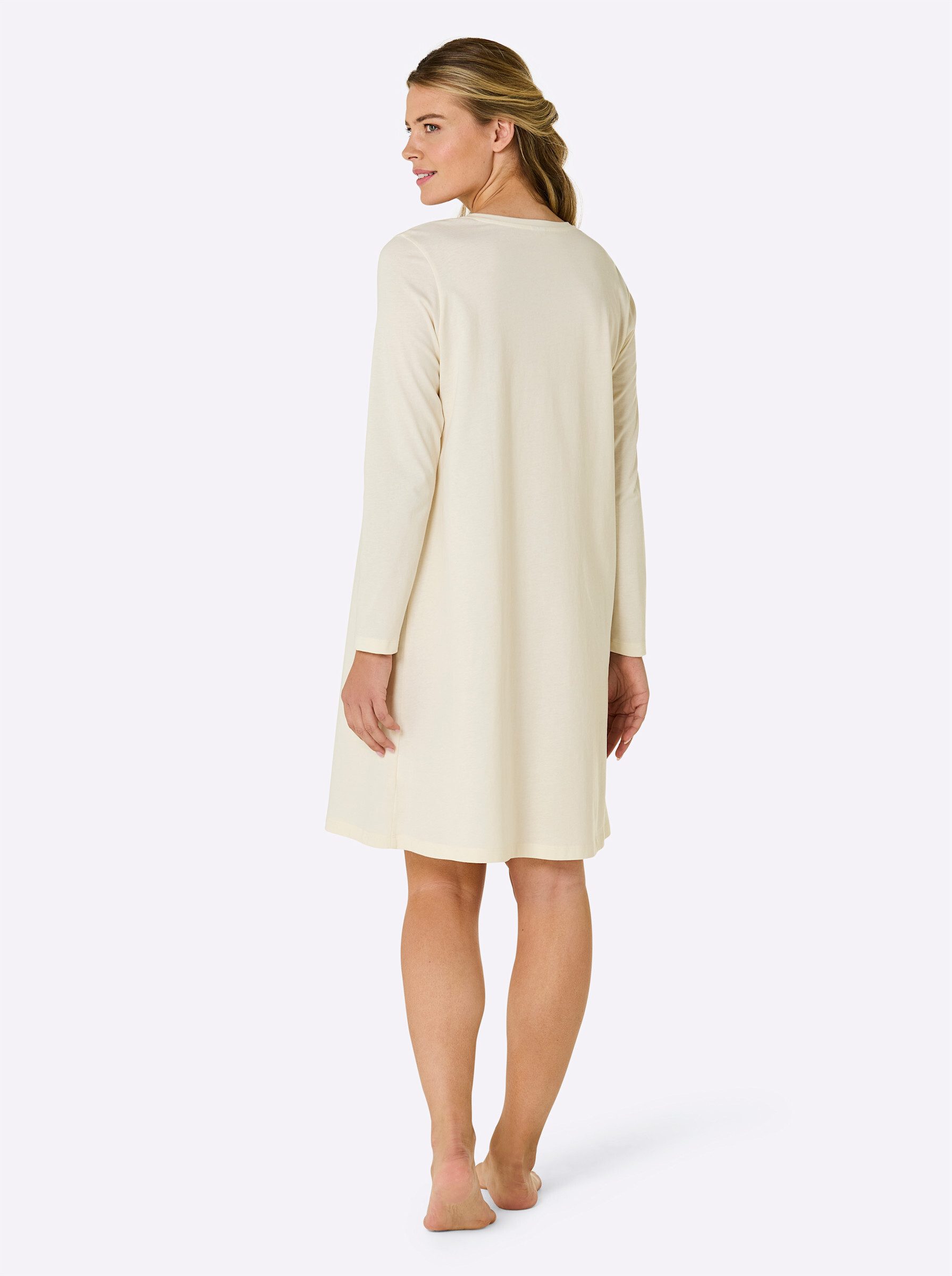 Witt Nachthemd Sleepshirts Langarm (2-tlg)