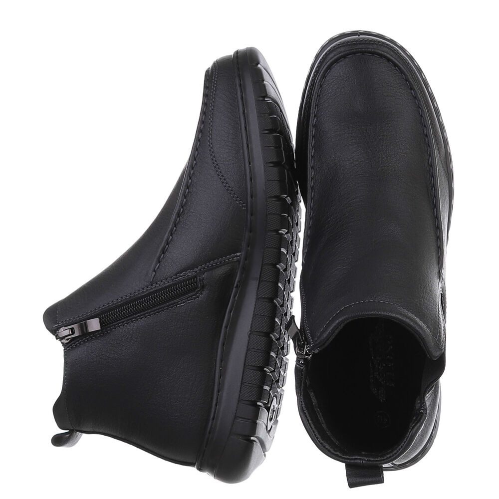 Coolwalk Herren Chelsea Freizeit Stiefelette (88491744) Flach Boots in Schwarz – Bild 2 von 5