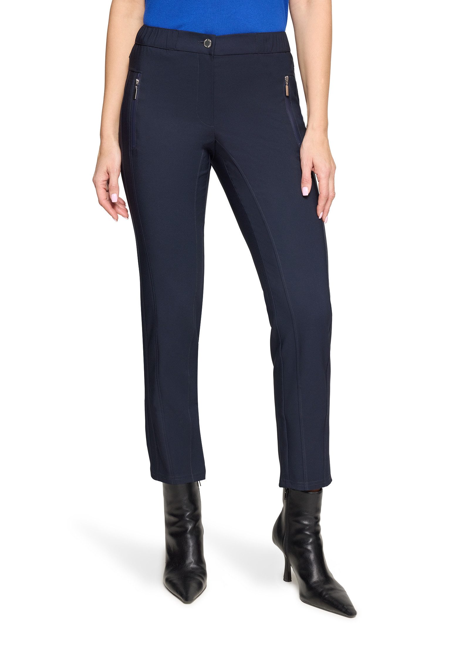Betty Barclay Stretch-Hose Damen mit elastischem Bund Reißverschluss
