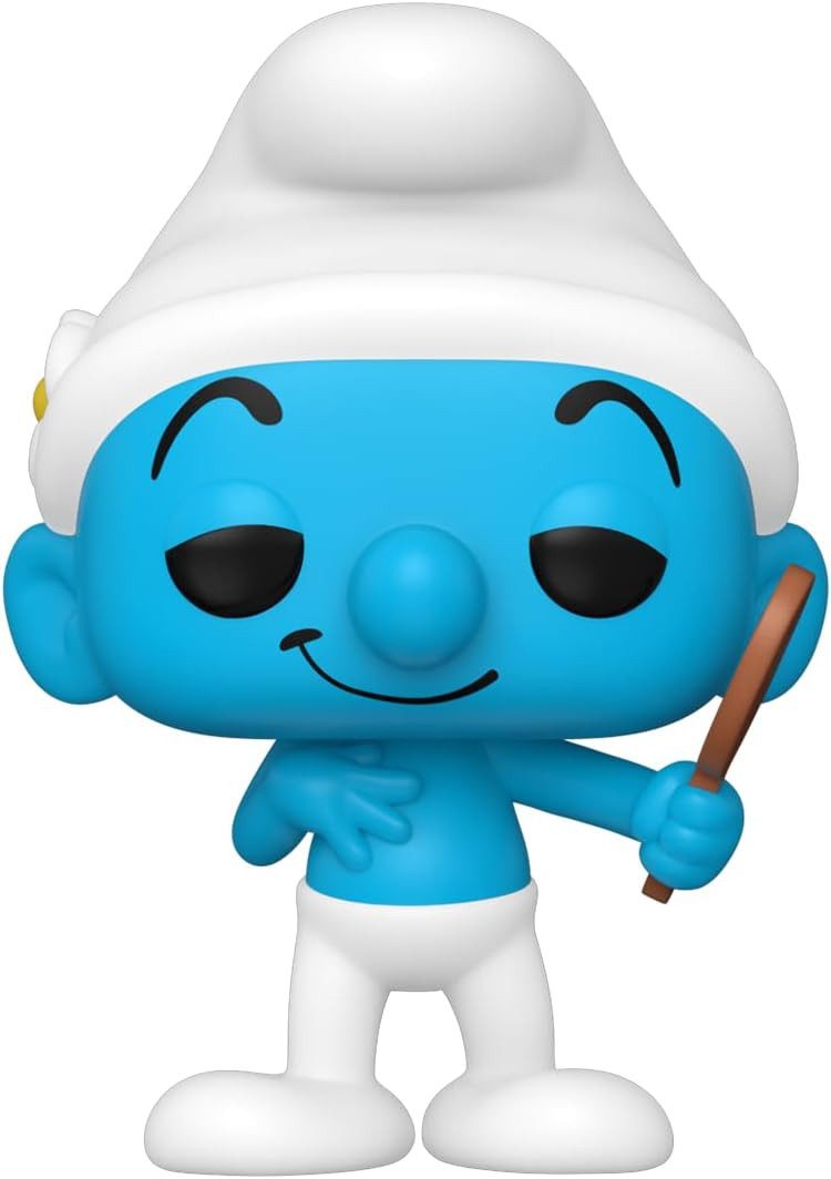 Funko Actionfigur Die Schlümpfe POP! TV Vinyl Figur Vanity Smurf 9 cm, (1-tlg), niedliche Figur aus Vinyl