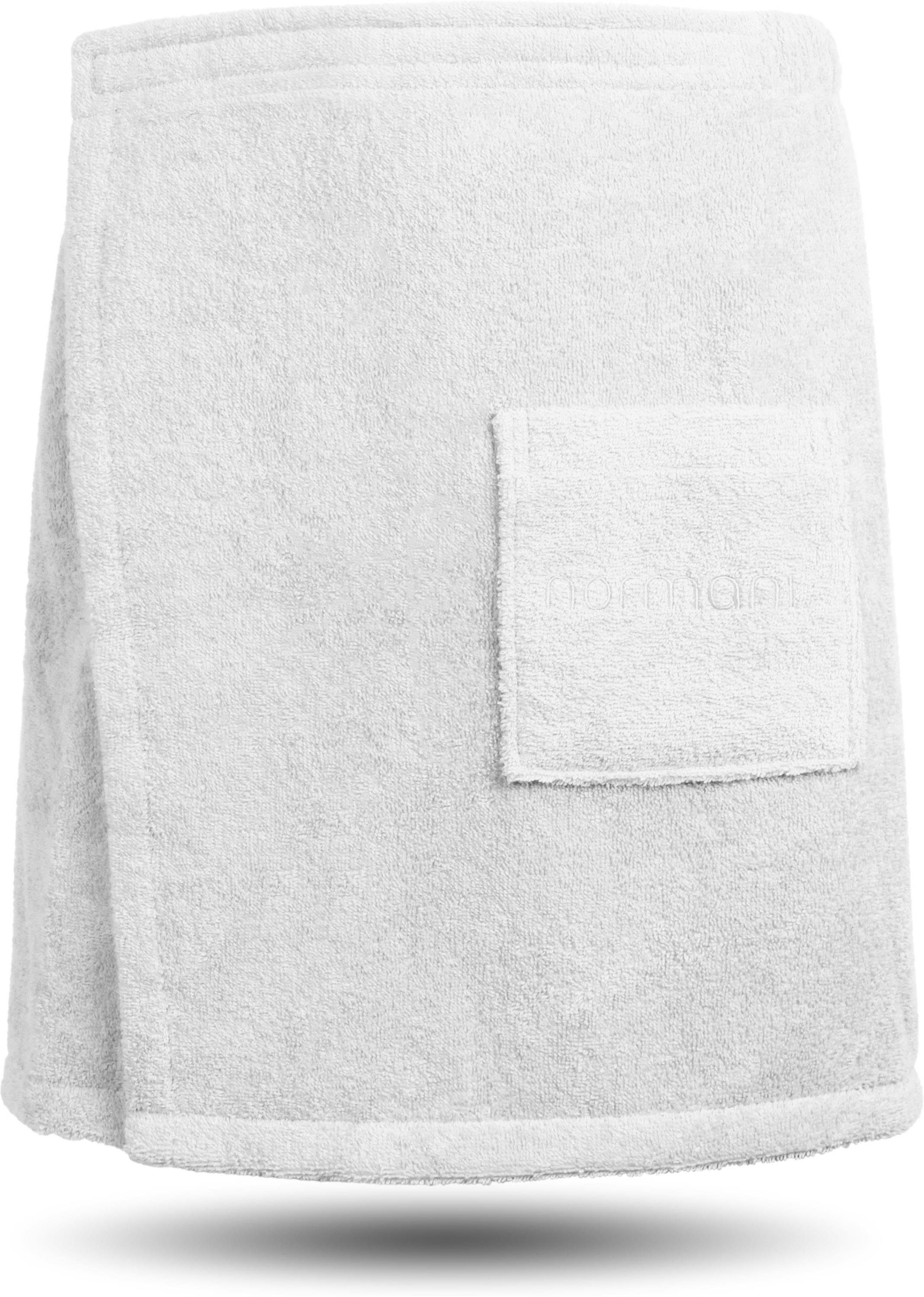 normani Hamamtücher Herren-Saunakilt aus Bio-Baumwolle Mersin, Frottee, Sau günstig online kaufen