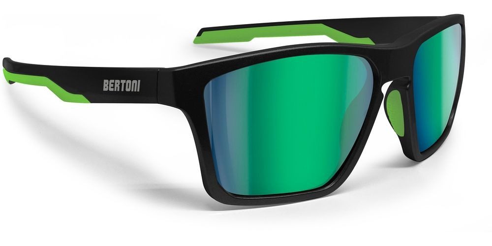 Bertoni Sportbrille Eyewear Fulvio 04 Black/Green