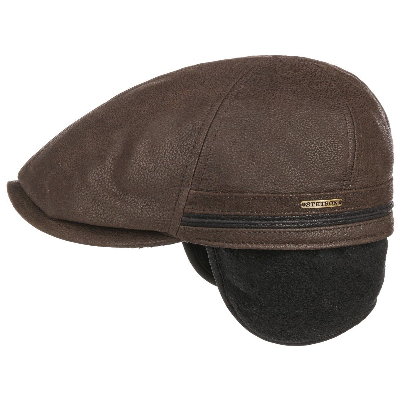 Stetson Flat Cap (1-St) Schirmmütze mit Schirm