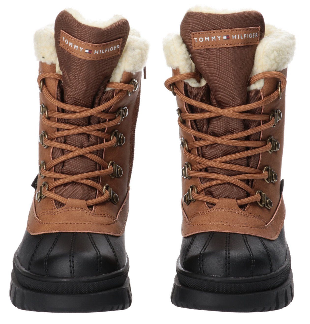 LACE-UP Hilfiger Tommy BOOT Warmfutter Thermostiefel mit Snowboots