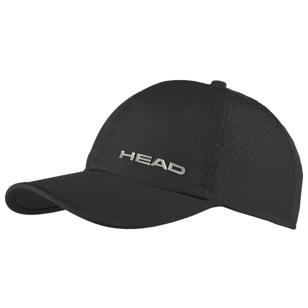 Head Baseball Cap Tennis Pro Player (UV-Schutz, Klettverschluss) 2025 schwarz