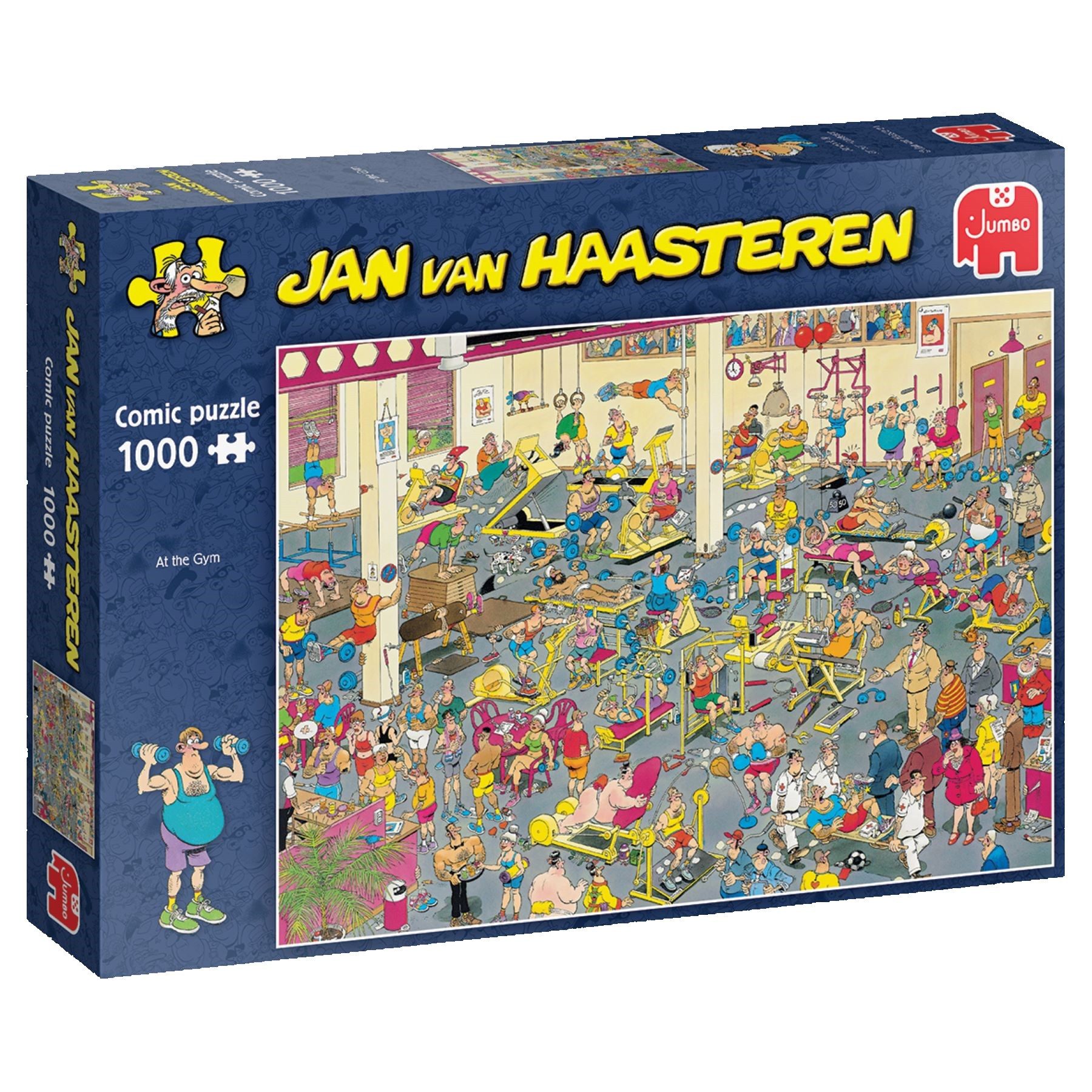Jan van Haasteren Puzzle Jan van Haasteren At the Gym 1000 Teile Puzzle, 1000 Puzzleteile