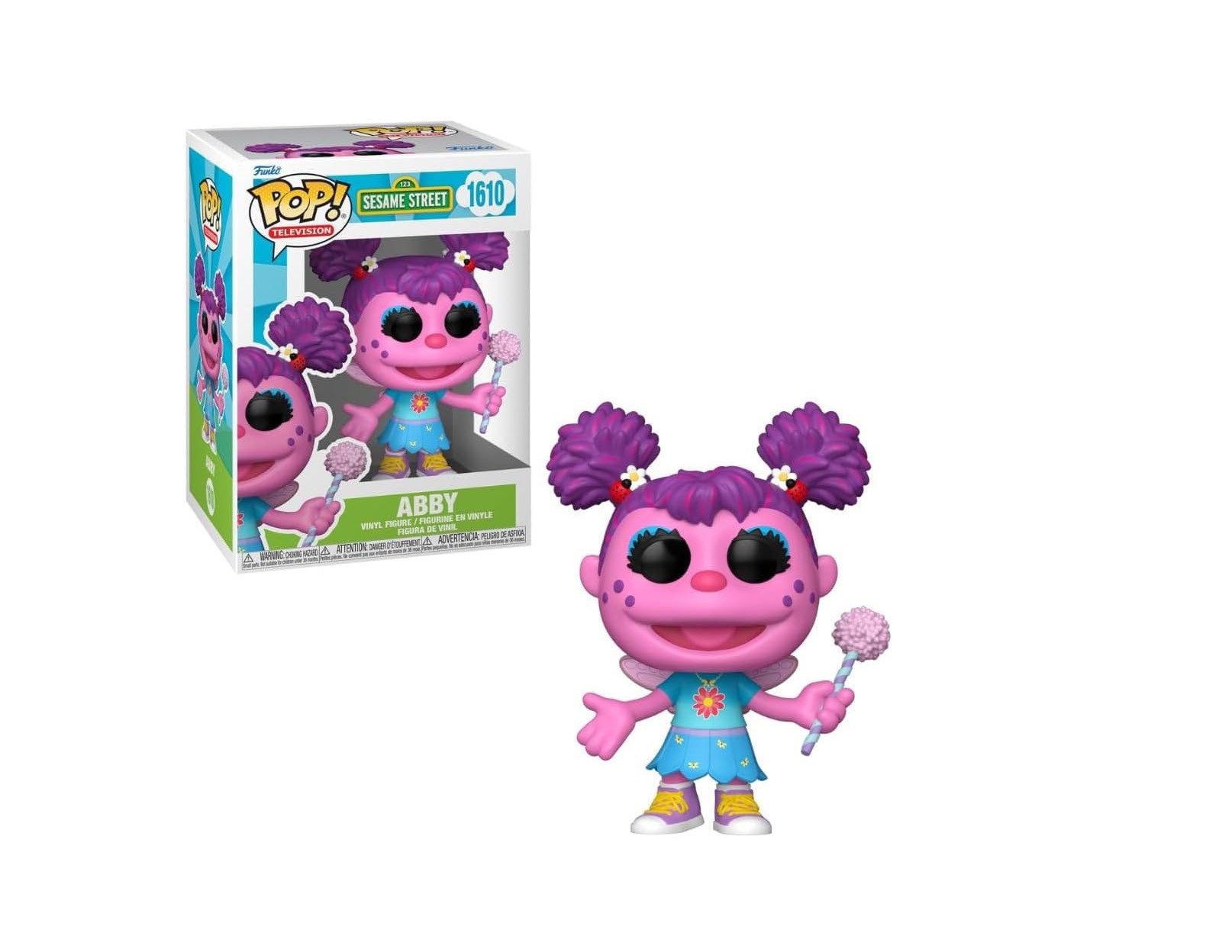 Funko Actionfigur Sesamstraße POP! TV Vinyl Figur Abby 9 cm, (1-tlg), niedliche Figur aus Vinyl