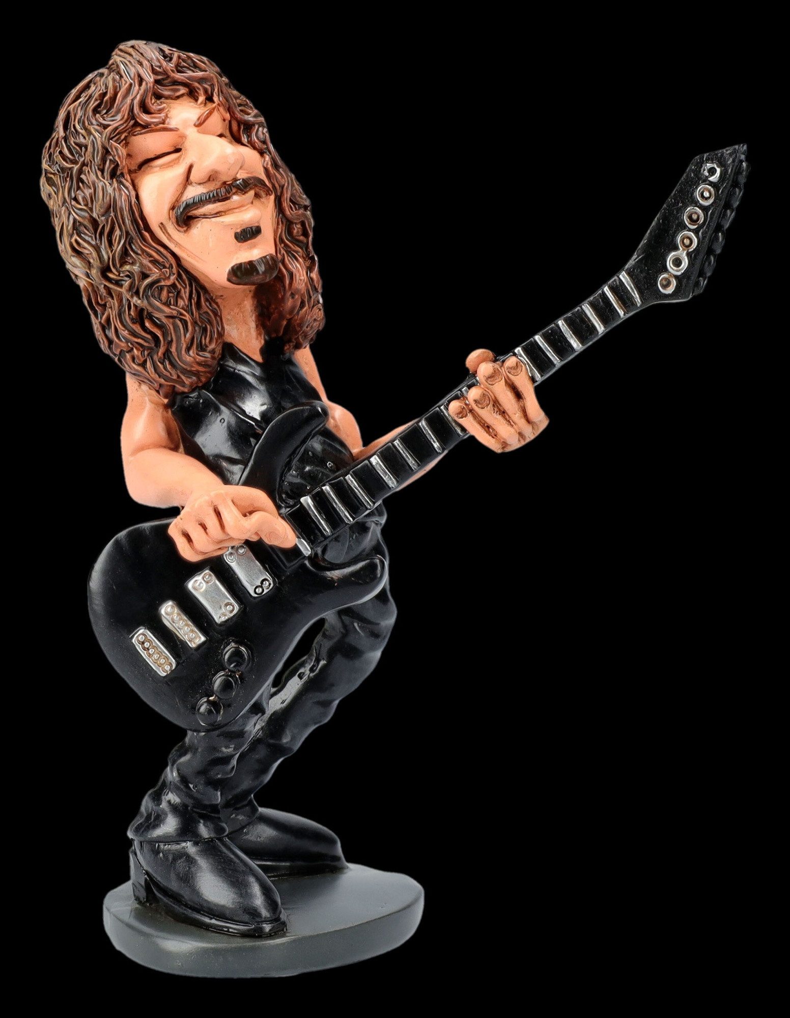 Figuren Shop GmbH Dekofigur Lustige Rockstar Figur - Gitarrist Kirk - Rockm günstig online kaufen