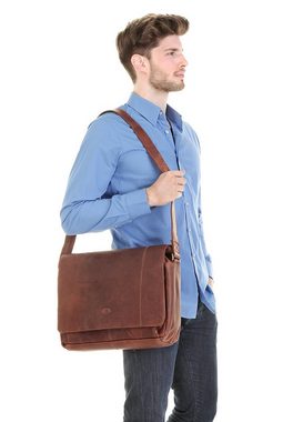 Piké Messenger Bag, echt Leder