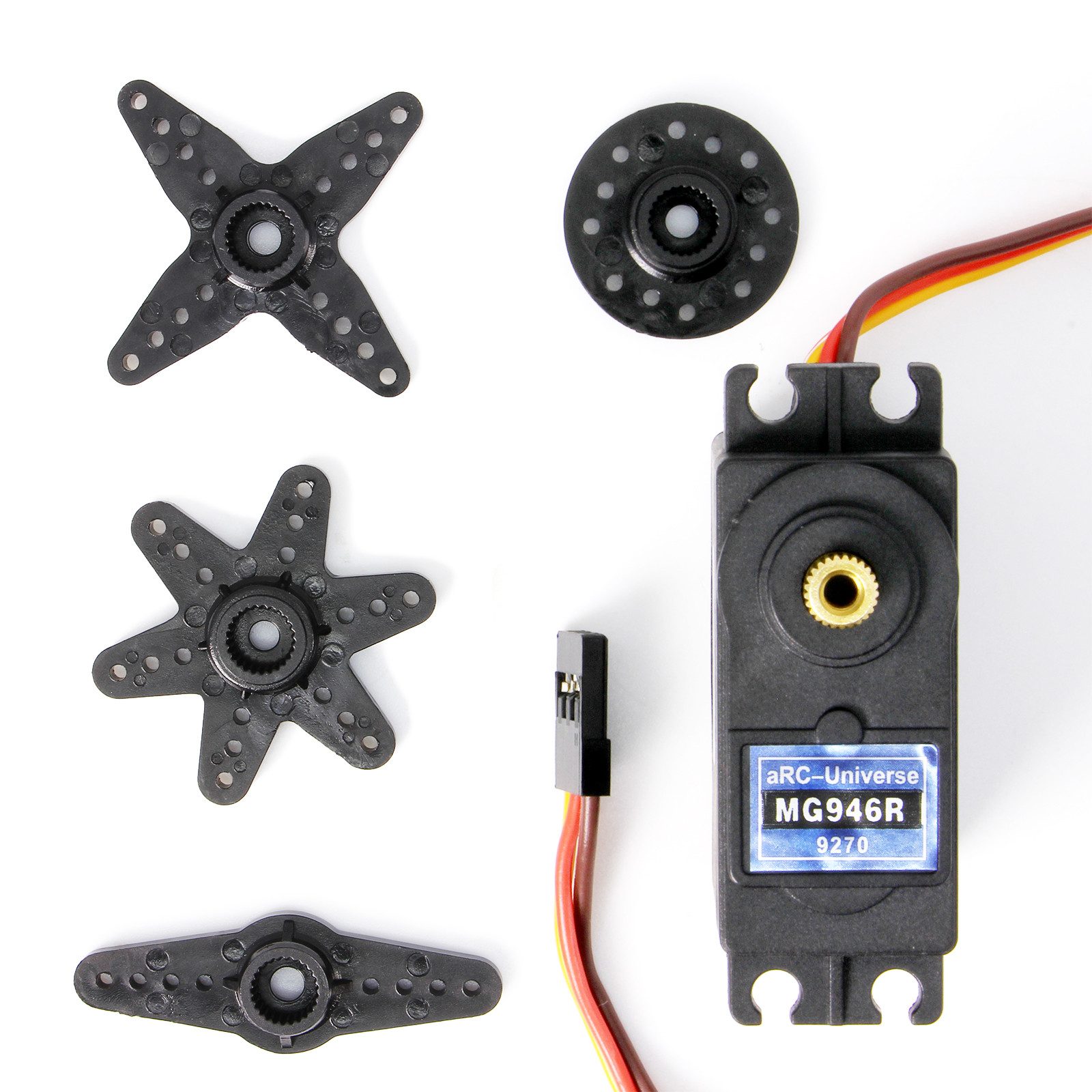 Adapter Universe RC-Helikopter Digital Metall Gear RC Servo 55g MG946R 12Kg Upgrade MG945