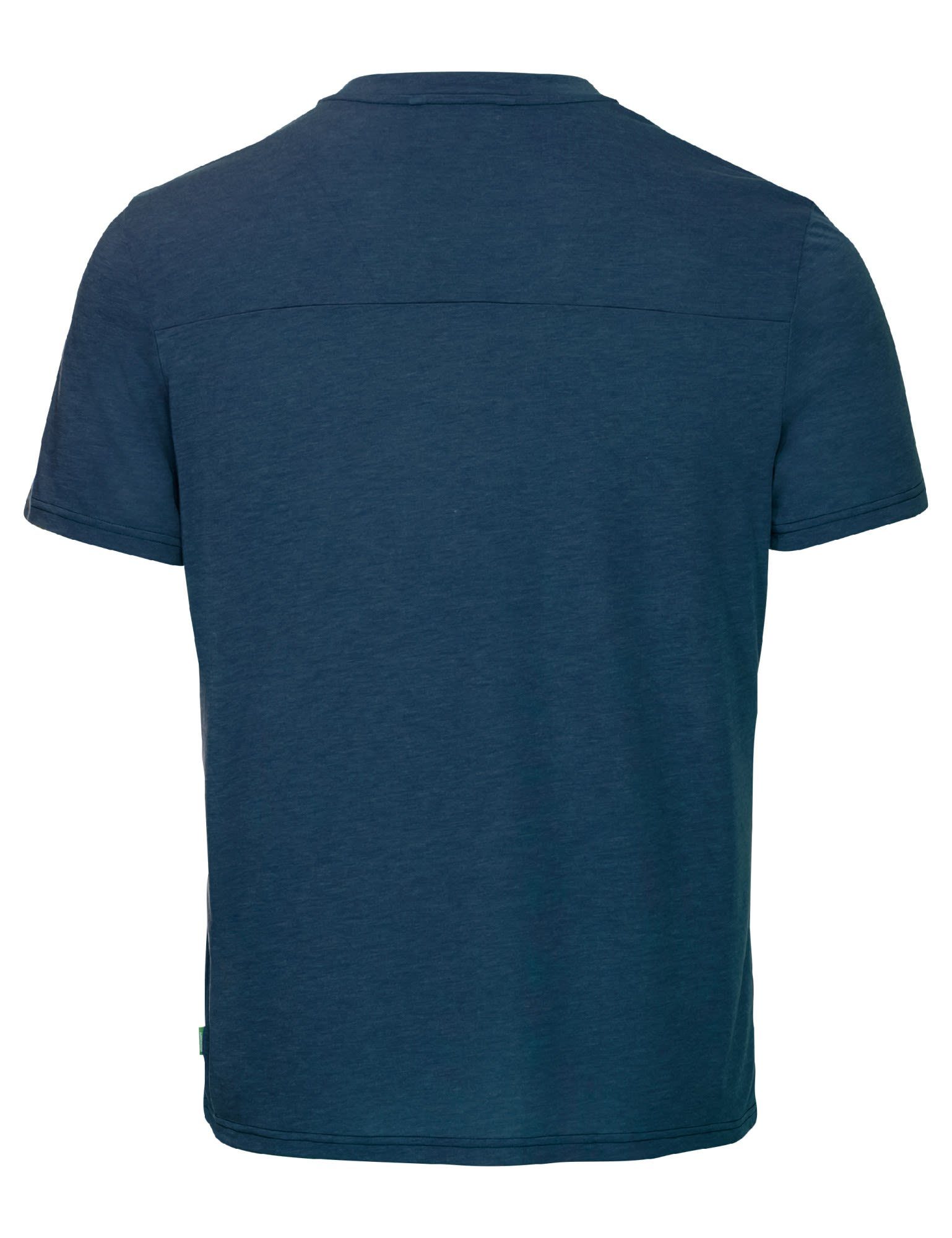 Herren - Vaude Blue T-Shirt Mens VAUDE T-shirt Iii Tekoa Dark Sea Kurzarm-Shirt