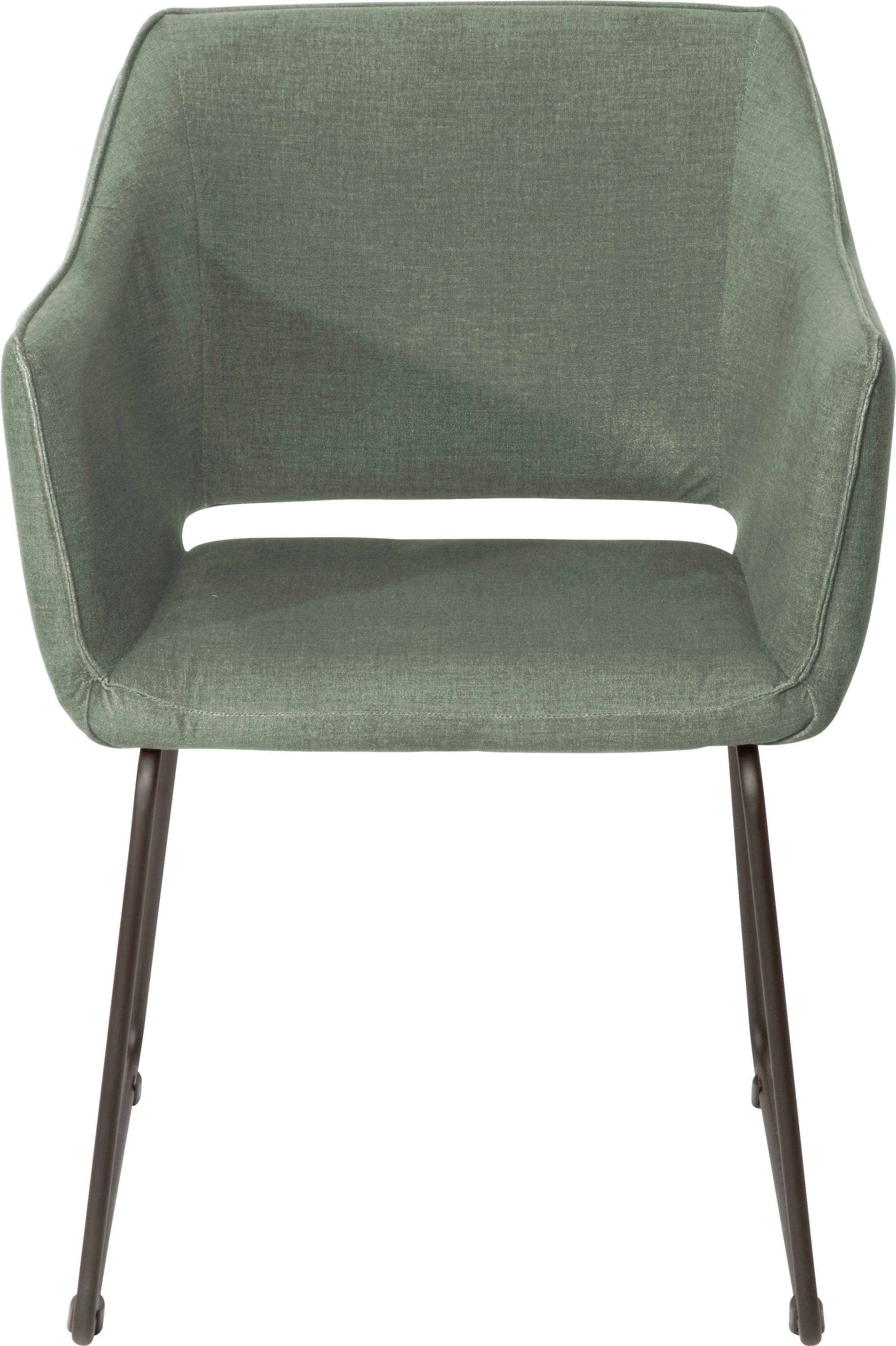 TOM TAILOR Schalenstuhl ARMCHAIR HOME St) 2 (Set, STC celadon 3 T-VELVET