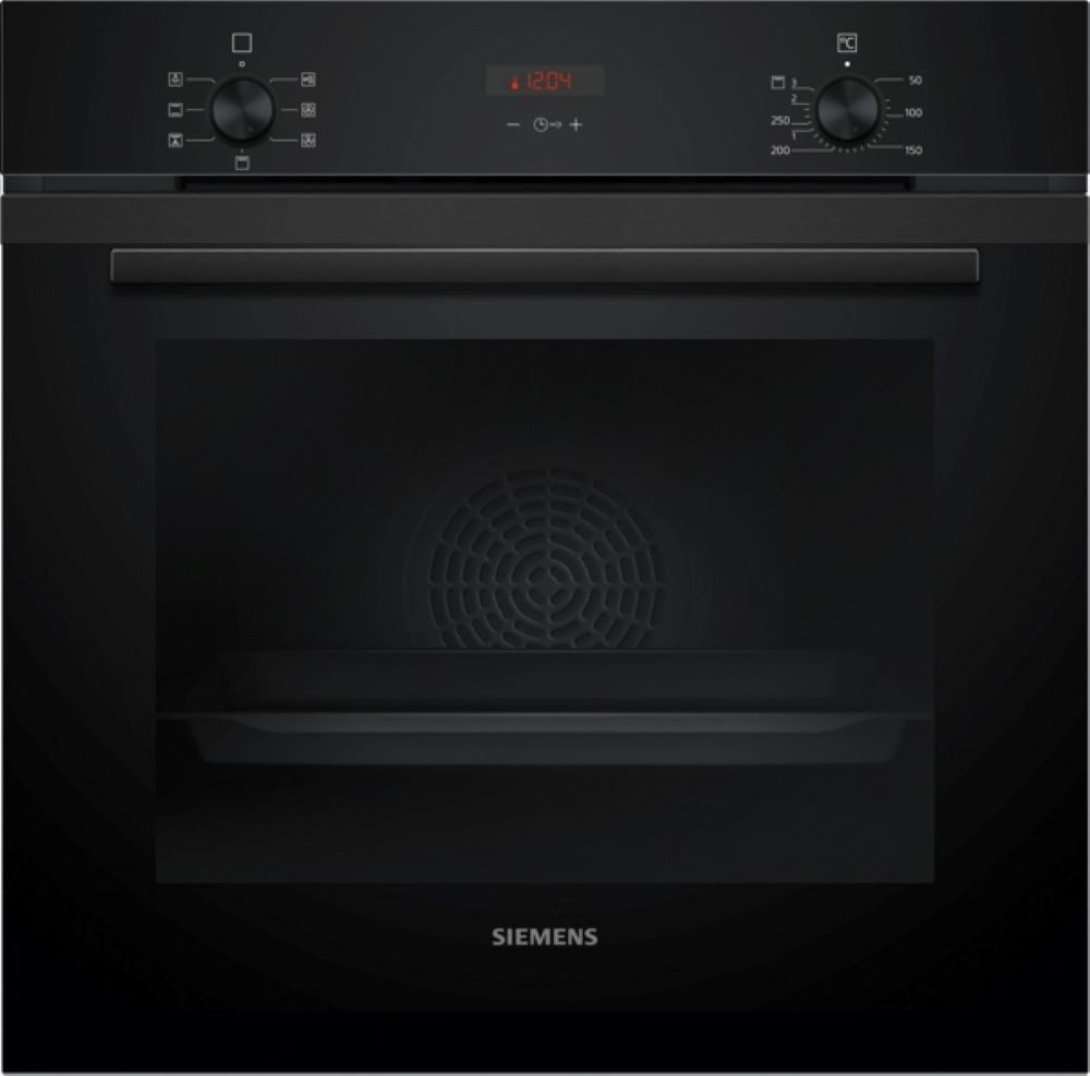SIEMENS Backofen iQ300 iQ300, HB213ABB3 Einbau-Backofen, Deep black inox, EEK: A+