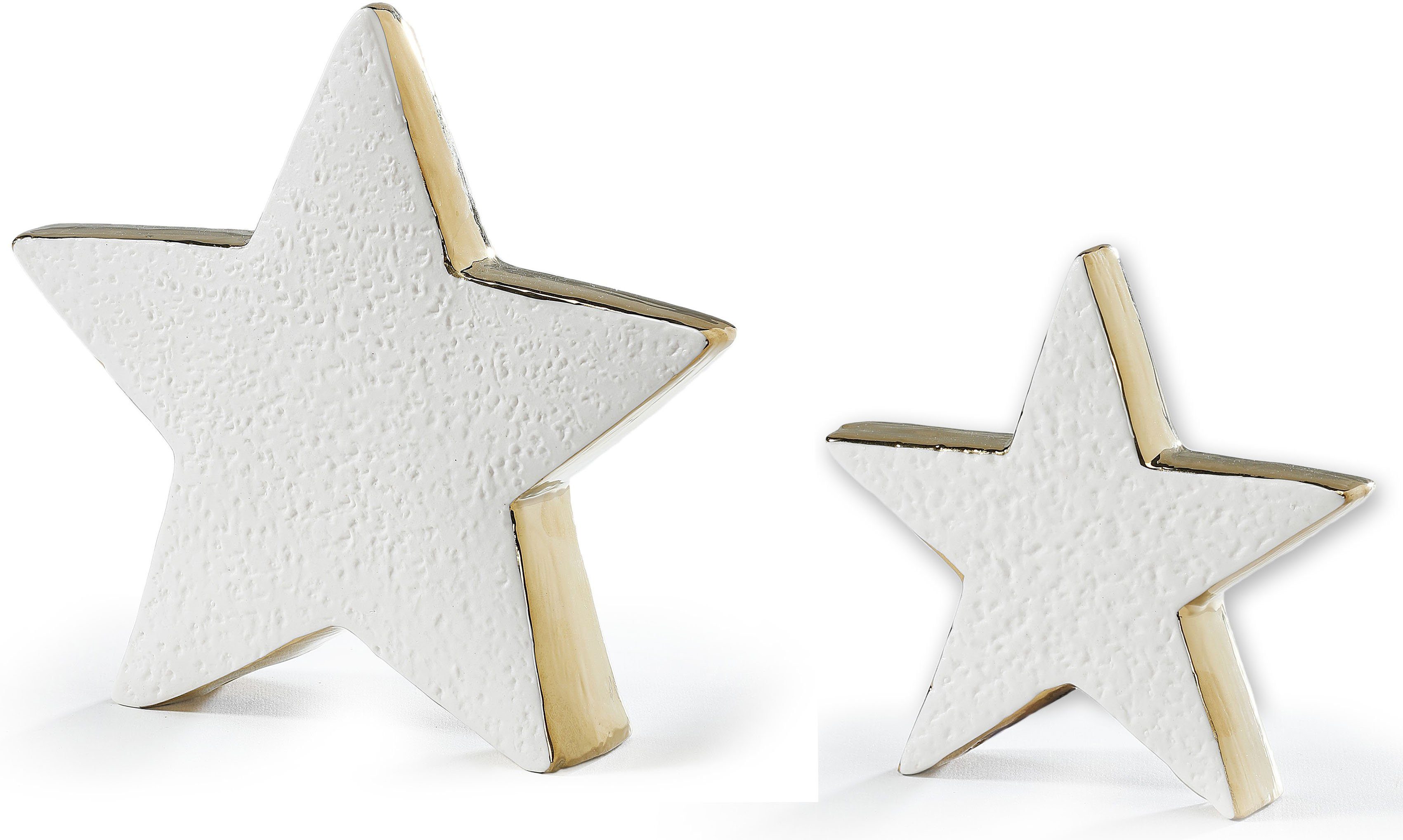 CHRISTMAS GOODS by Inge Dekostern Weihnachtsstern, Weihnachtsdeko, 2 St., m günstig online kaufen