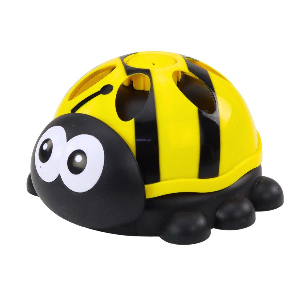 LEAN TOYS Spiel-Wassersprenkler Wassersprinkler Gartenspielzeug Sommerspaß (1-tlg), Marienkäfer-Design, Gartenschlauchanschluss, EN71