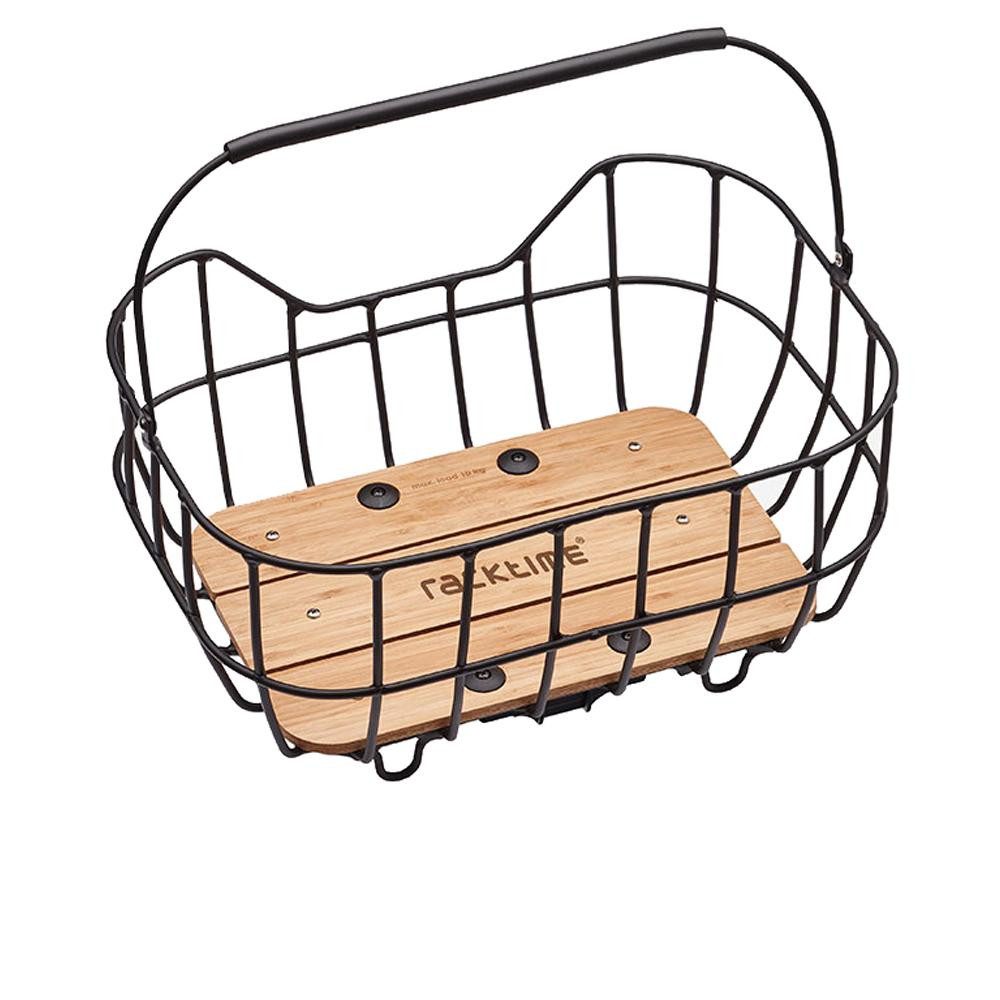 racktime Fahrradkorb racktime System Korb Baskit Breeze 2.0 schwarz 47x35x24 cm - Gepäckträ