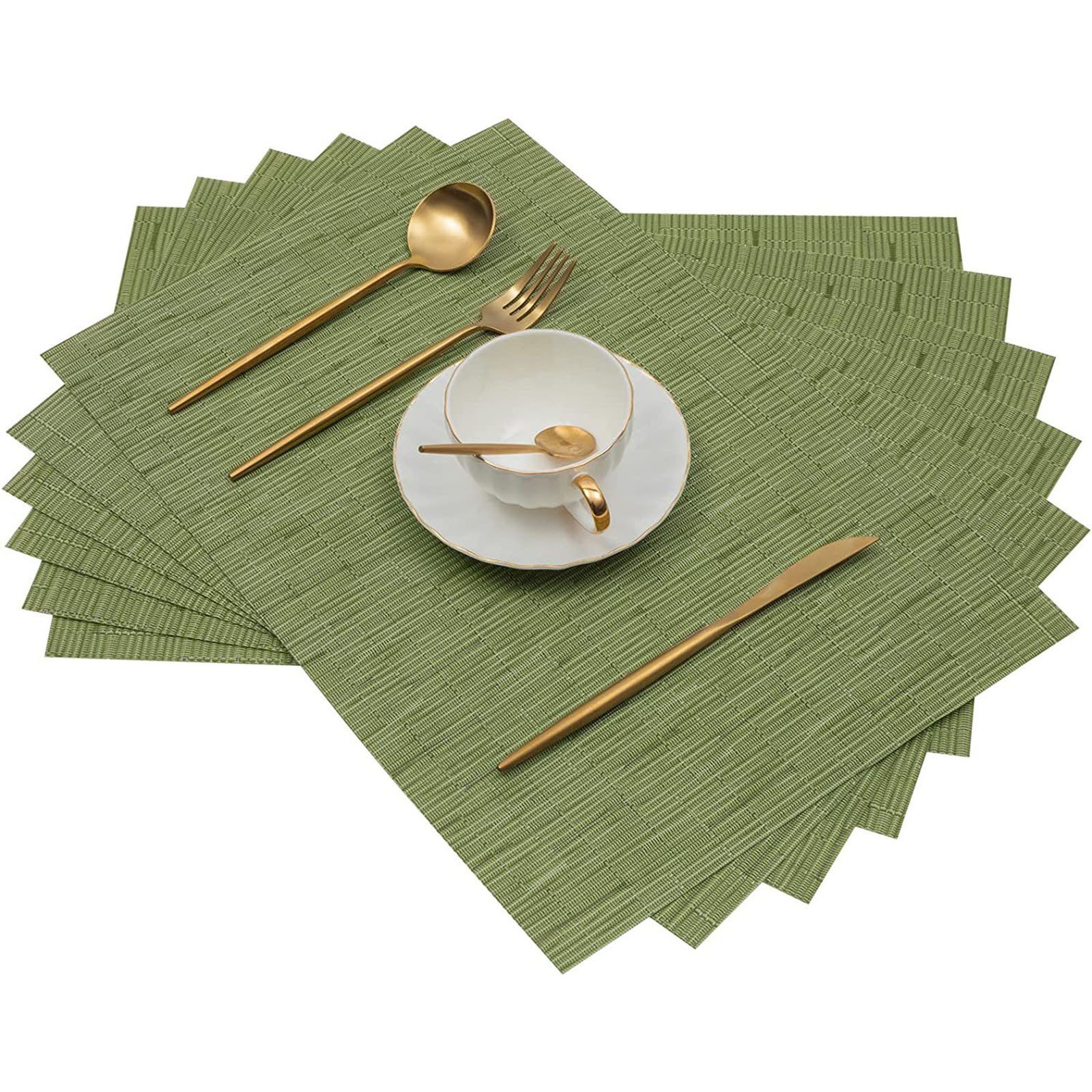 REDOM Platzset 6er Set abwaschbar Tischset Tischuntersetzer, (Platzdeckchen günstig online kaufen