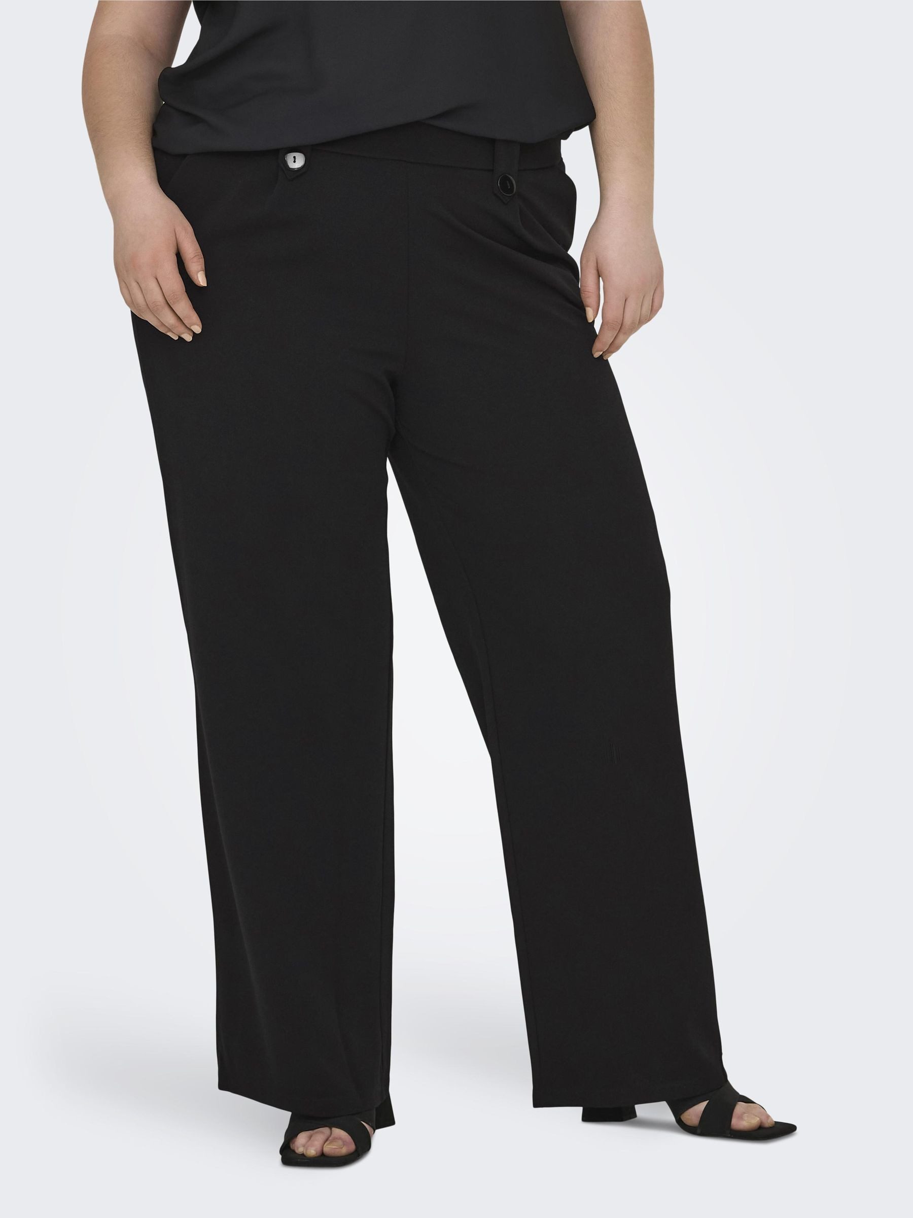 ONLY CARMAKOMA Jerseyhose CARSANIA BUTTON PANT günstig online kaufen