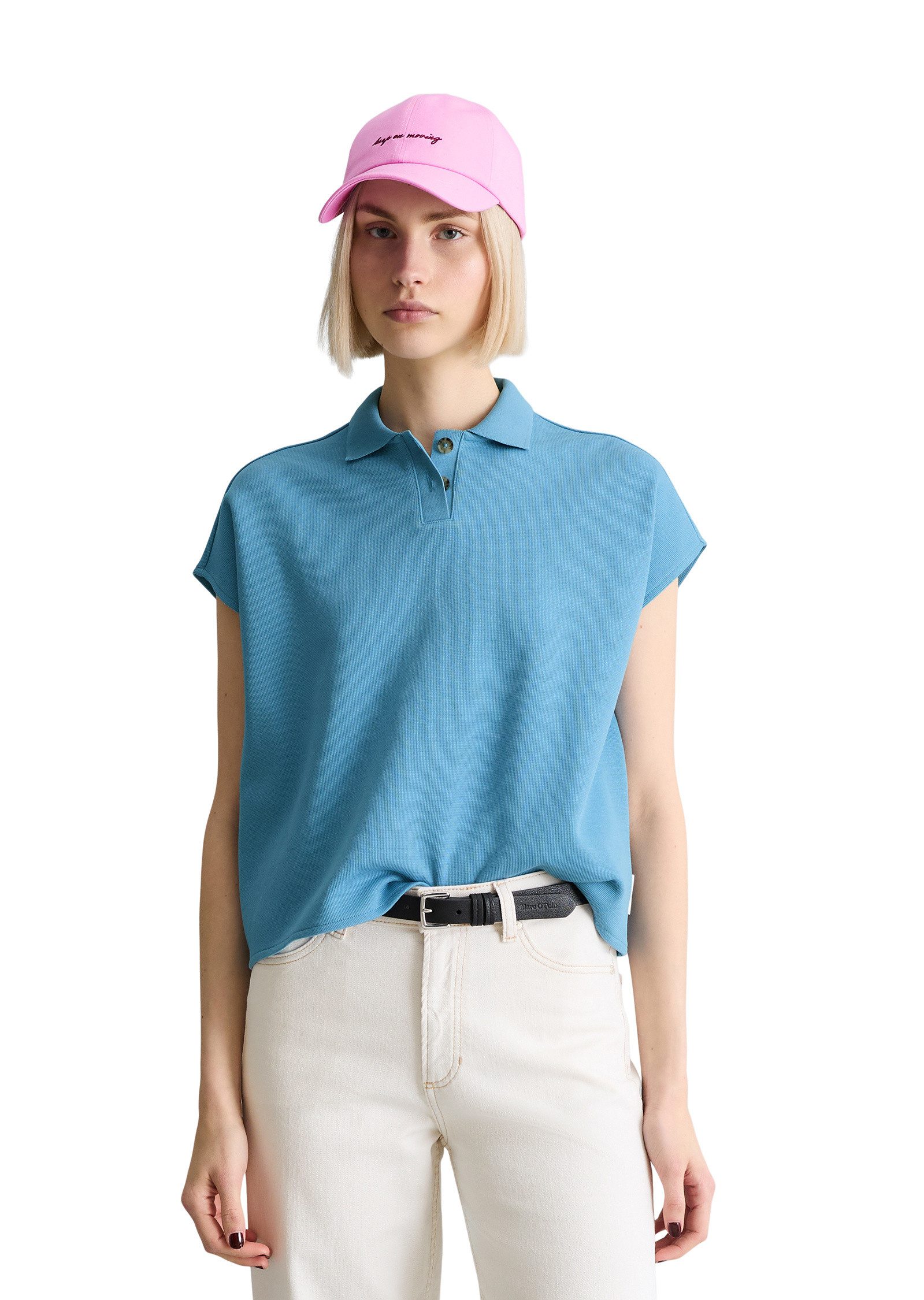 Marc O'Polo DENIM Poloshirt aus Organic Cotton