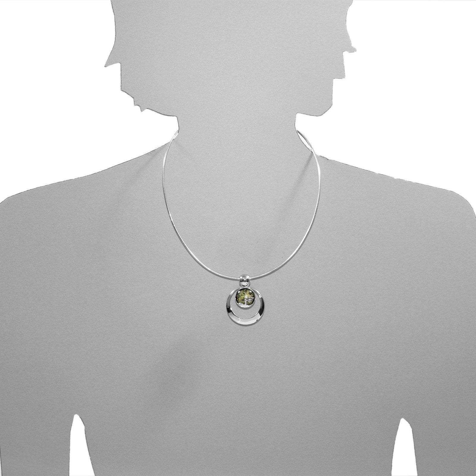 OSTSEE-SCHMUCK Kette mit Anhänger - Windflüchter günstig online kaufen