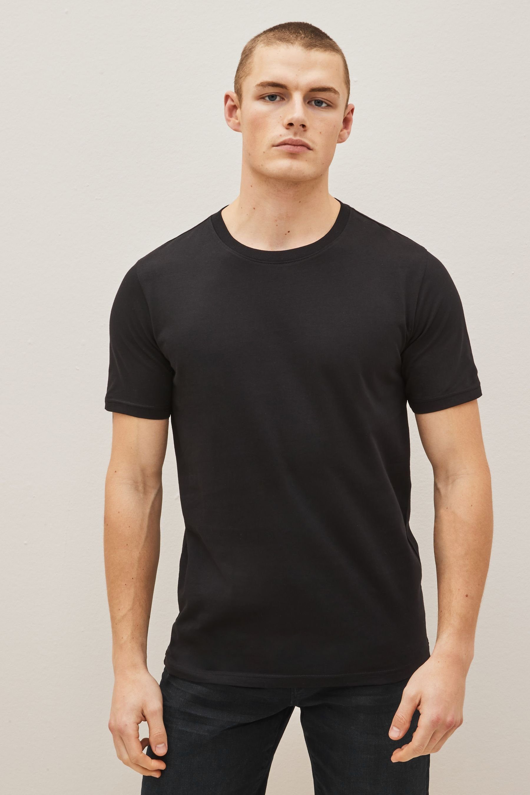 (6-tlg) T-Shirts, 6er-Pack Next Fit Slim T-Shirt