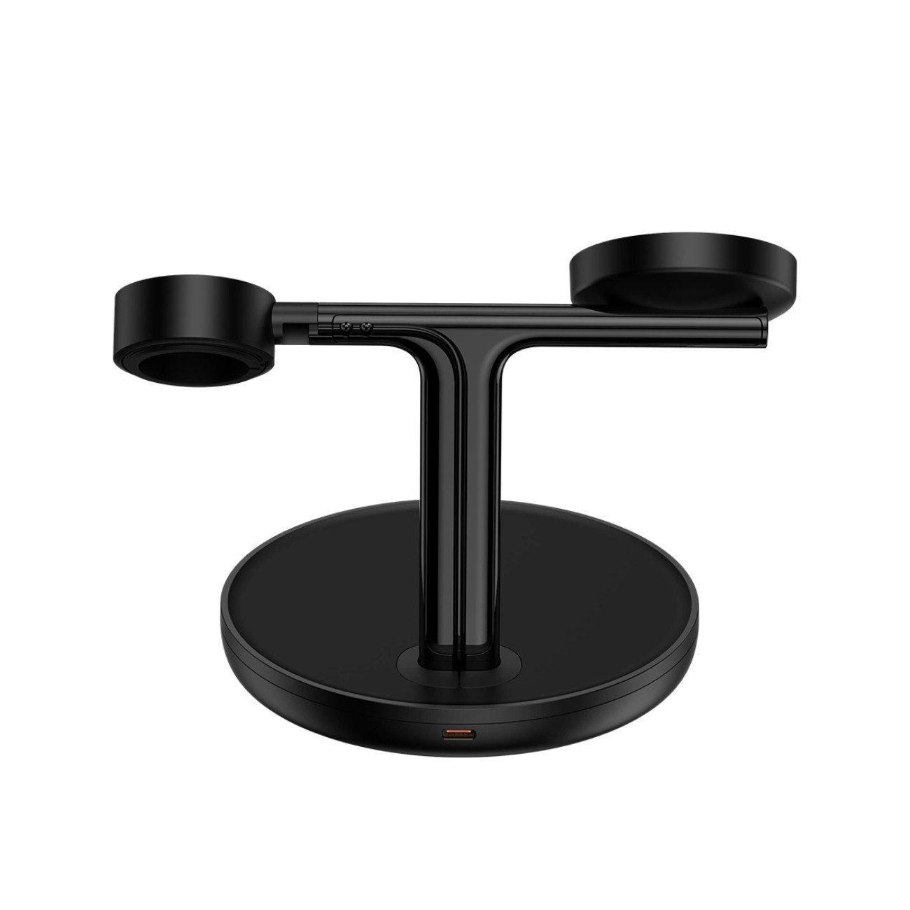 Baseus 6932172609627 Wireless Charger (1000 mA, Einzelprodukt, Einzeln, 3in1-Ladestation für iPhone, Watch, AirPods)