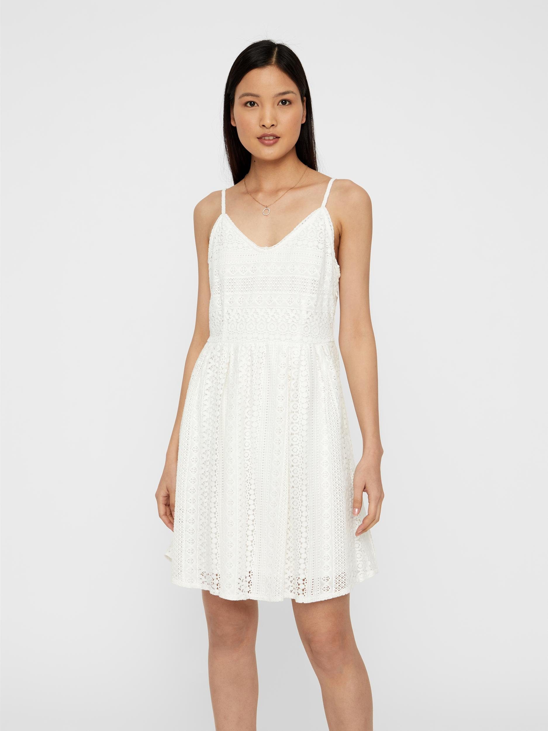 Vero Moda Trägerkleid VMHONEY LACE PLEATED SINGLET DRESS WVN