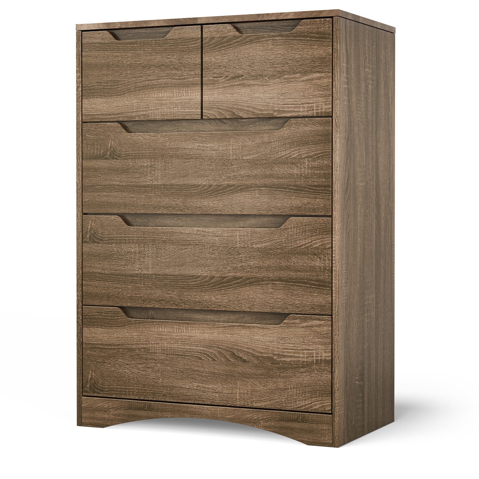 Bealife Kommode weiß, Kommode mit Schubladen, Schrank mit Schubladen, für Wohnzimmer