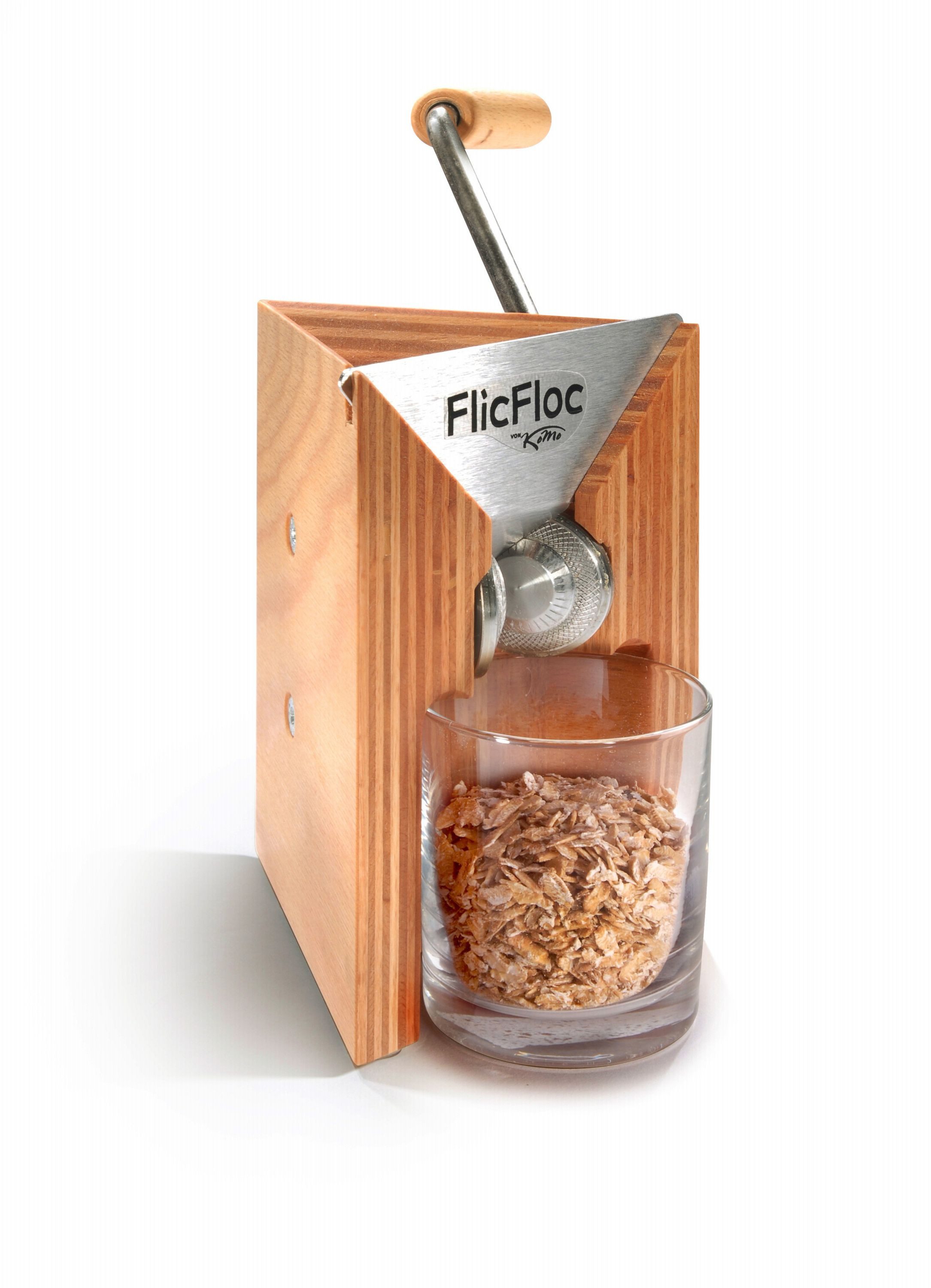 KoMo Getreidemühle Komo Flicfloc Handflocker