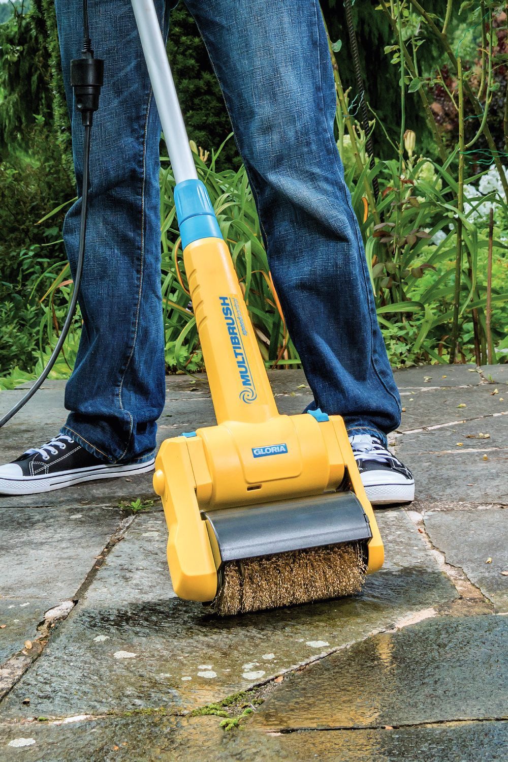 Gloria Elektro-Fugenbürste Stahldraht-Steinbürste PRO - Zubehör für Multibrush