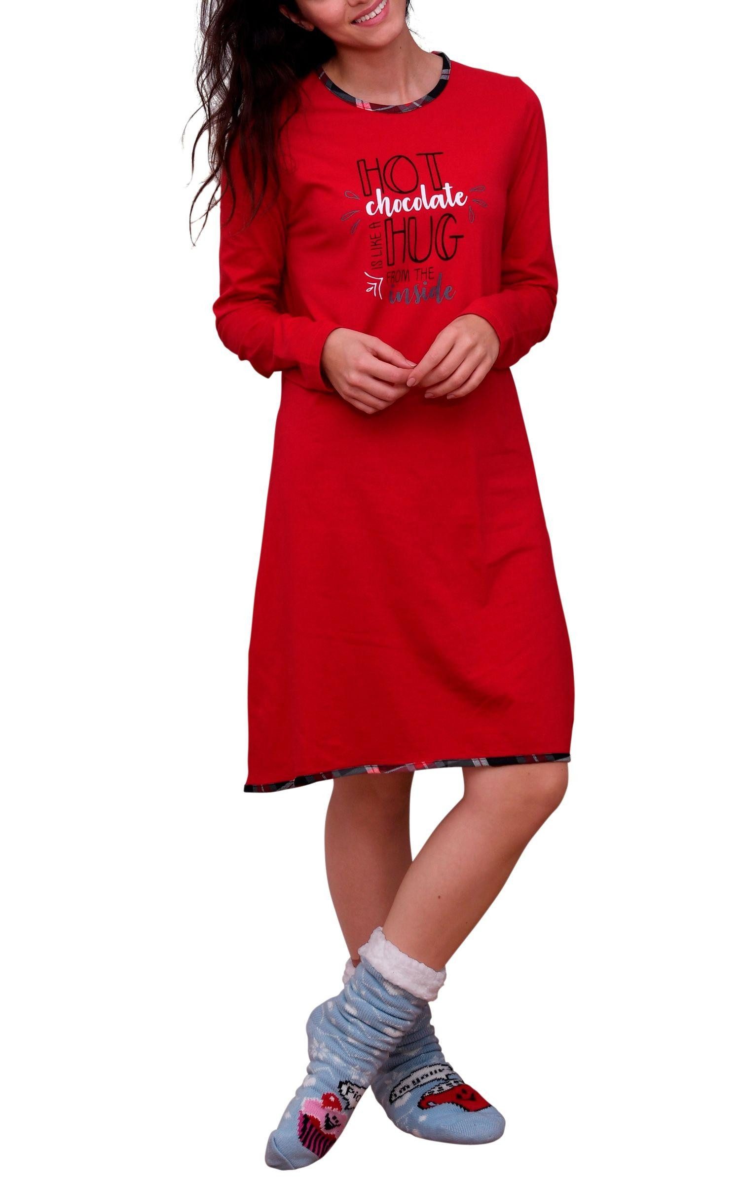 Normann Nachthemd Damen Nachthemd Bigshirt von - auch in Übergrößen