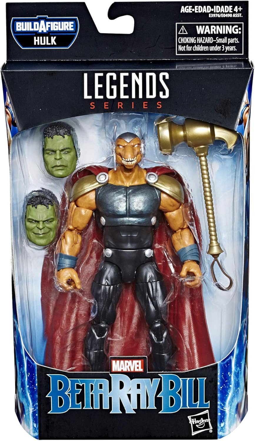Hasbro Actionfigur Marvel Legends Hulk Wave Beta Ray Bill 6 Inch BaF Actionfigur
