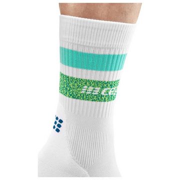 CEP Funktionssocken Damen Laufsocken Miami Vibes 80´s Compression Socks