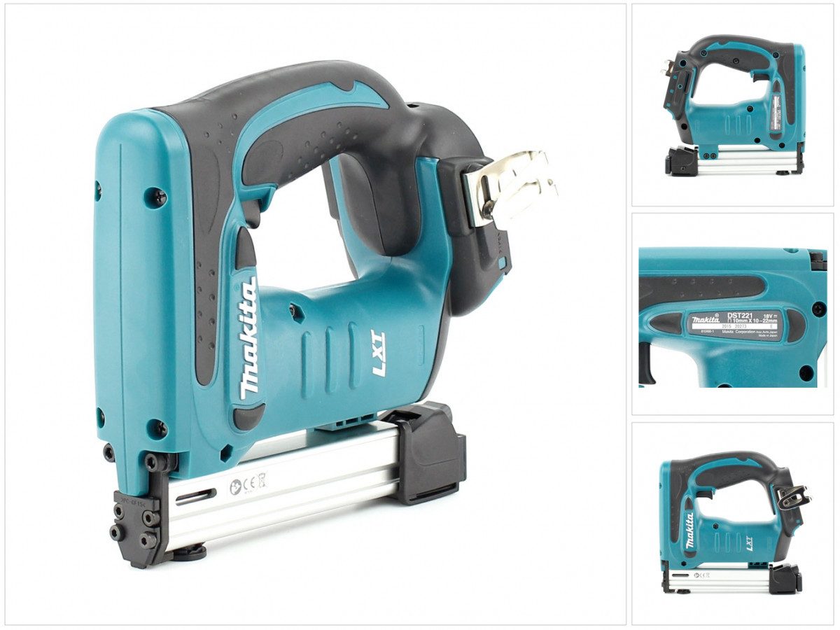 Makita Nagler DST 221 Z Akku Tacker 18 V 10 x 10 - 22 mm Solo
