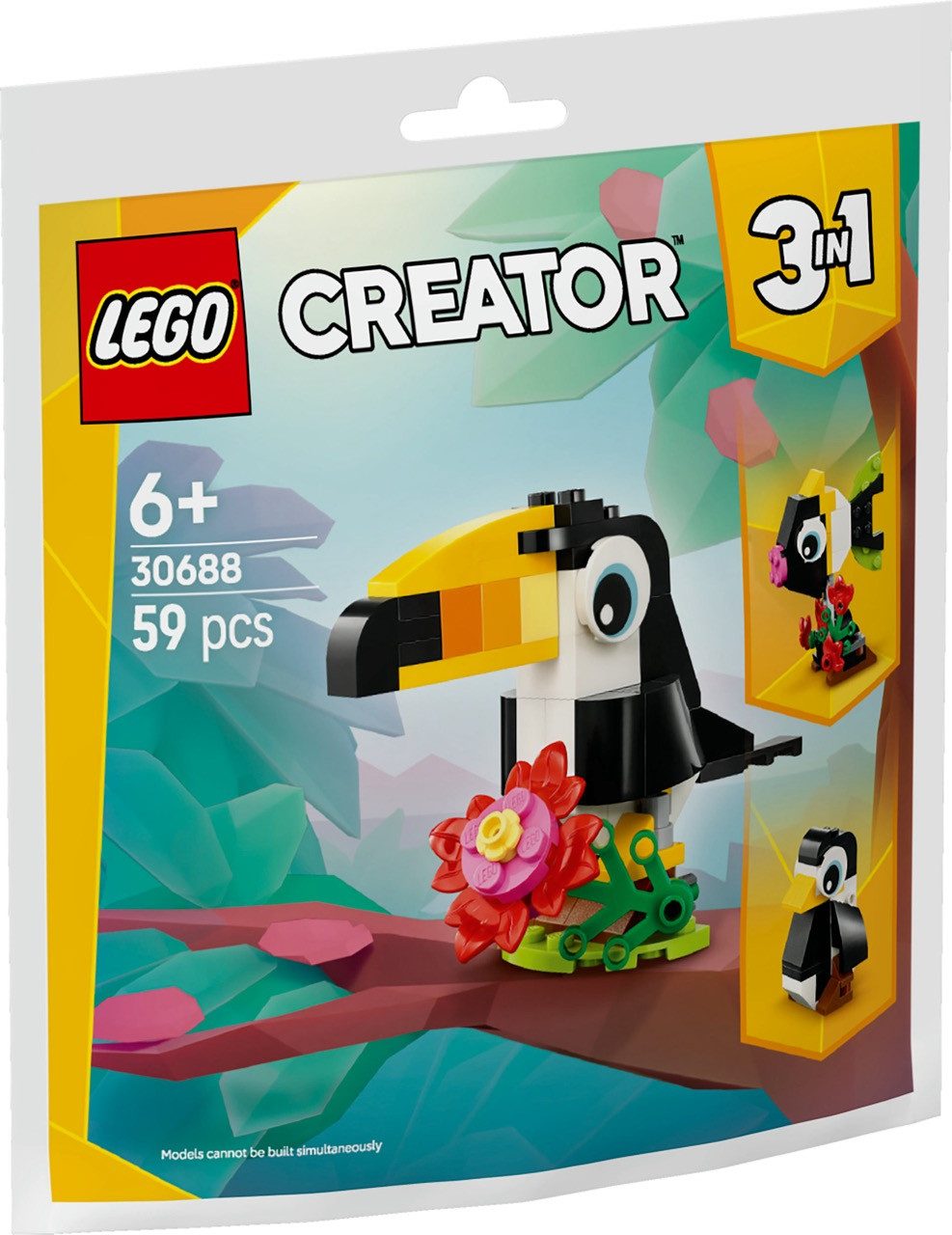 LEGO® LEGO® 30688 Creator - Tropischer Tukan (Recruitment Bag) Konstruktion günstig online kaufen