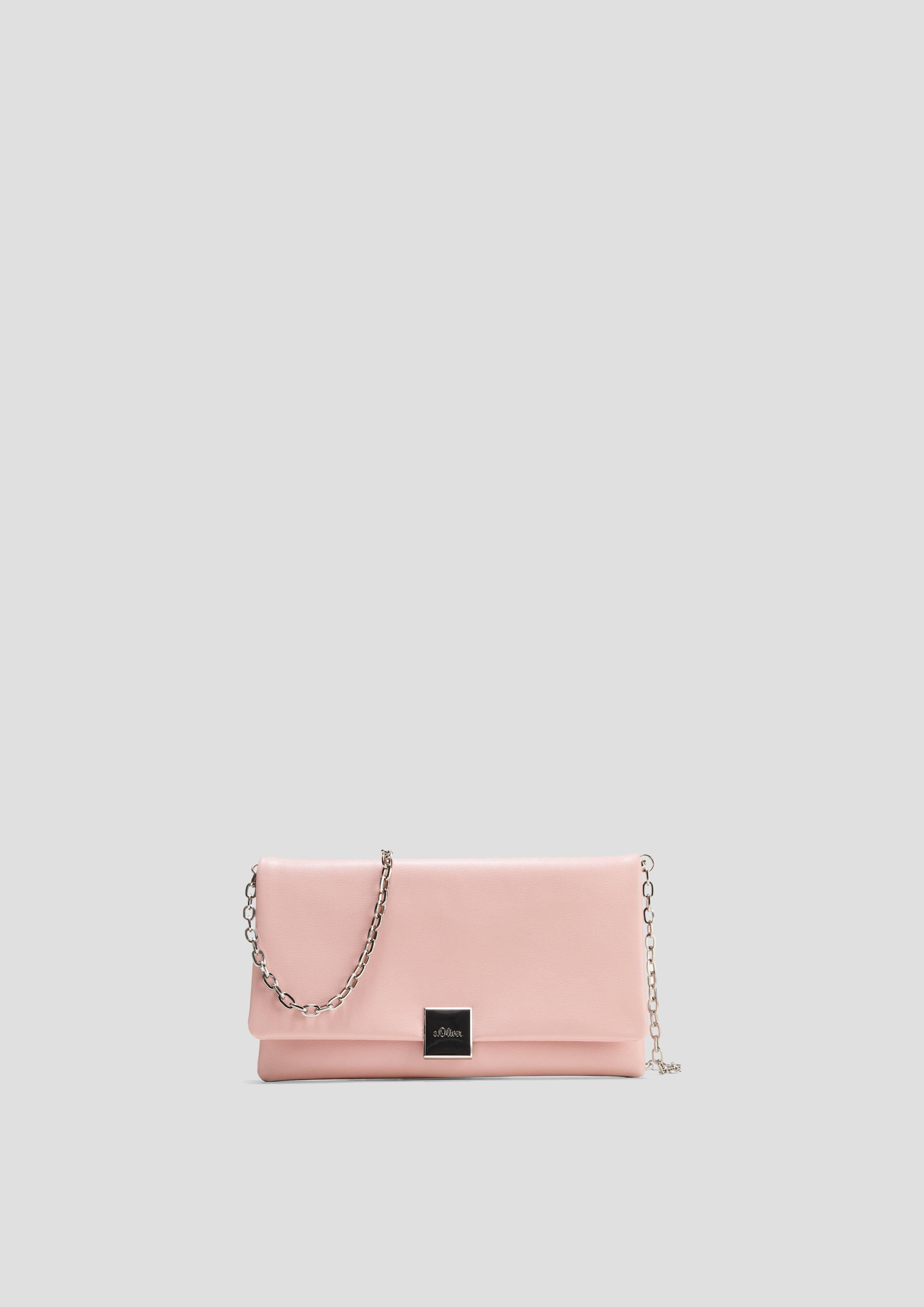 s.Oliver Tragetasche Kleine Clutch in Leder-Optik günstig online kaufen