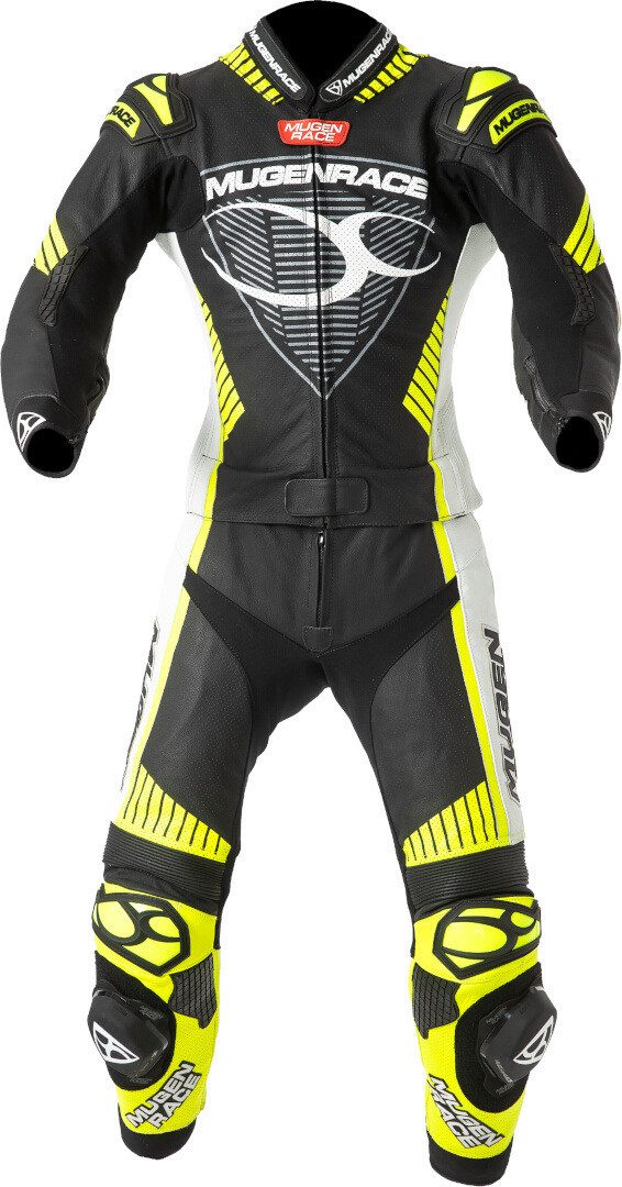 MUGENRACE Motorradkombi R Impegnato-D perforierte Damen 2-Teiler Motorrad Lederkombi protektoren