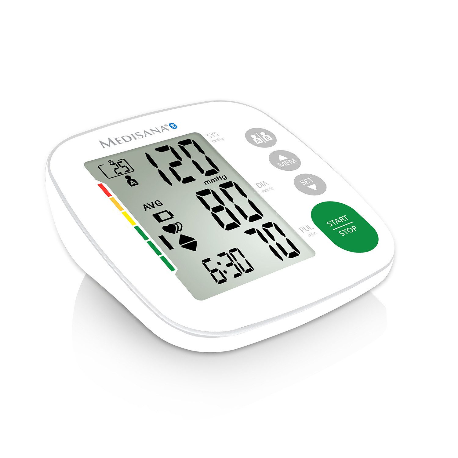 medisana Oberarm-Blutdruckmessgerät BU A52 connect mit VitaDock+ App