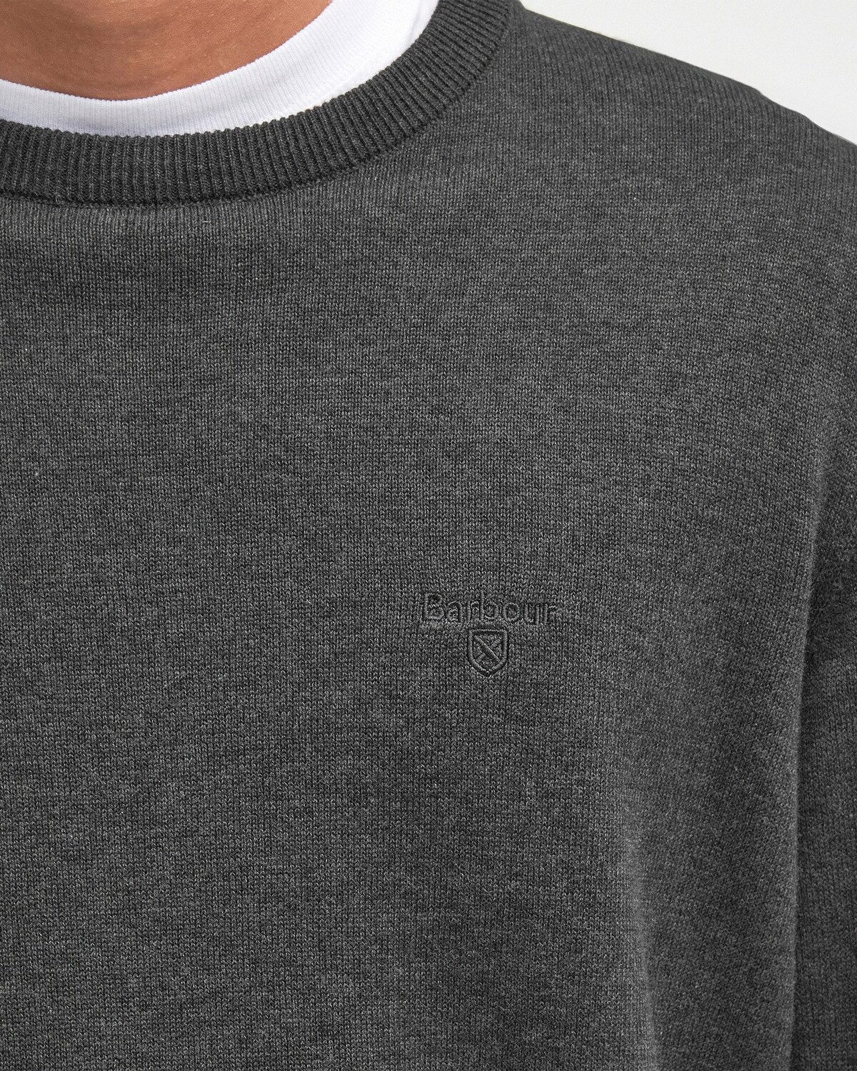 Barbour Strickpullover Pullover Pima Cotton Crew Neck