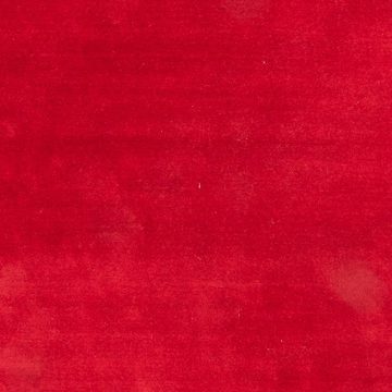 Wollteppich Gabbeh - Loribaft Softy - 242 x 172 cm - dunkelrot, morgenland, rechteckig, Höhe: 12 mm, Wohnzimmer, Einzelstück