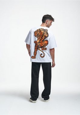 2Y Studios T-Shirt 2Y Studios Herren 2Y Tiger Oversize Tee (1-tlg)