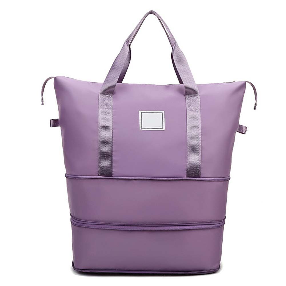 Blusmart Wickeltasche Doppelt Erweiterbare Reisetasche, Große Kapazität, Nasse Und taro purple