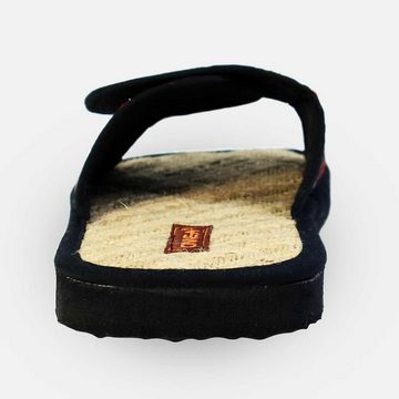 CINNEA JUTA Hausschuh Zimtlatschen, handgefertigt, mit Jute-Fußbett und Wellness-Zimtfüllung, gegen Hornhaut und Fußschweiß