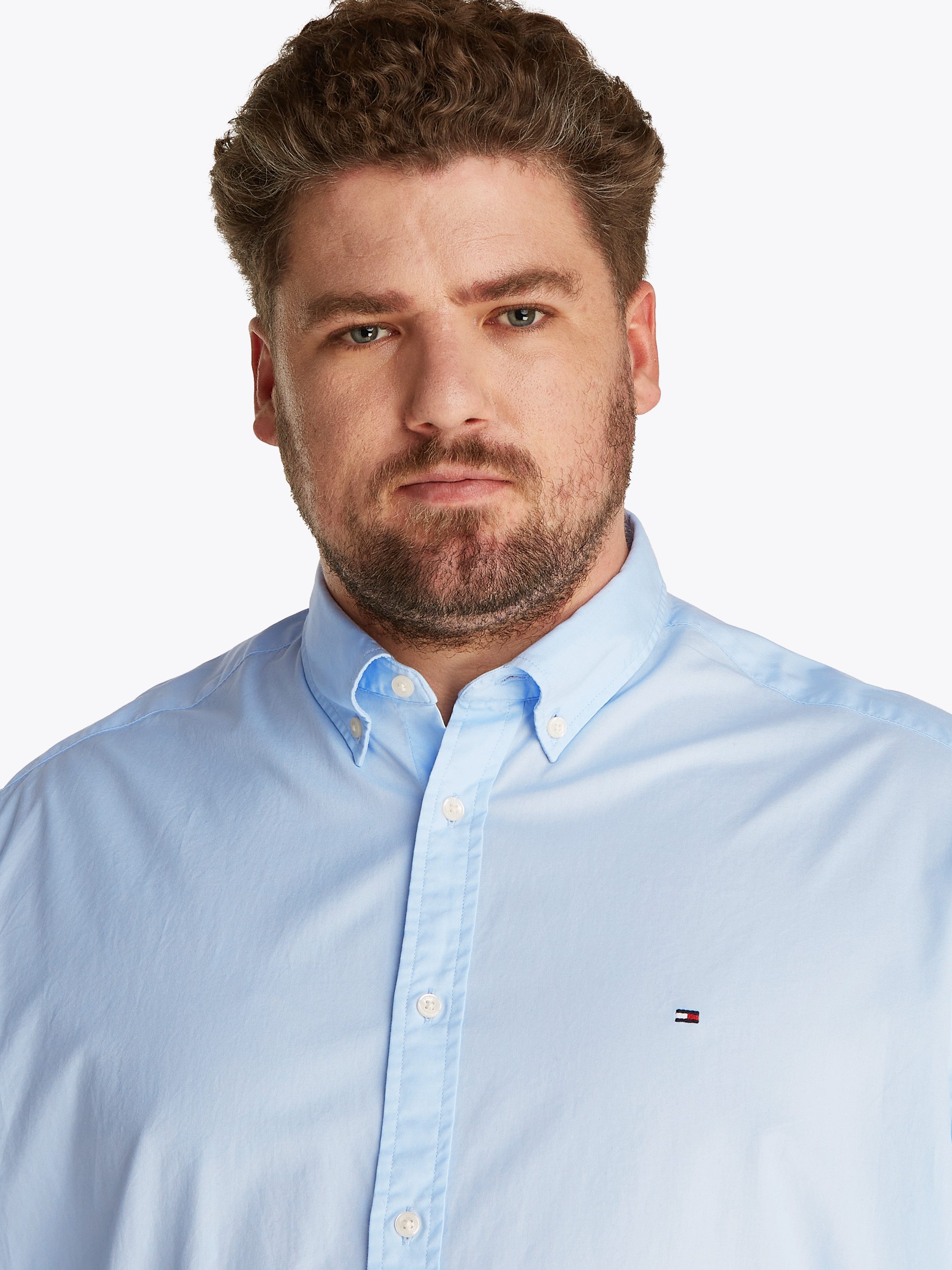 Tommy Hilfiger Big & Tall Langarmhemd günstig online kaufen
